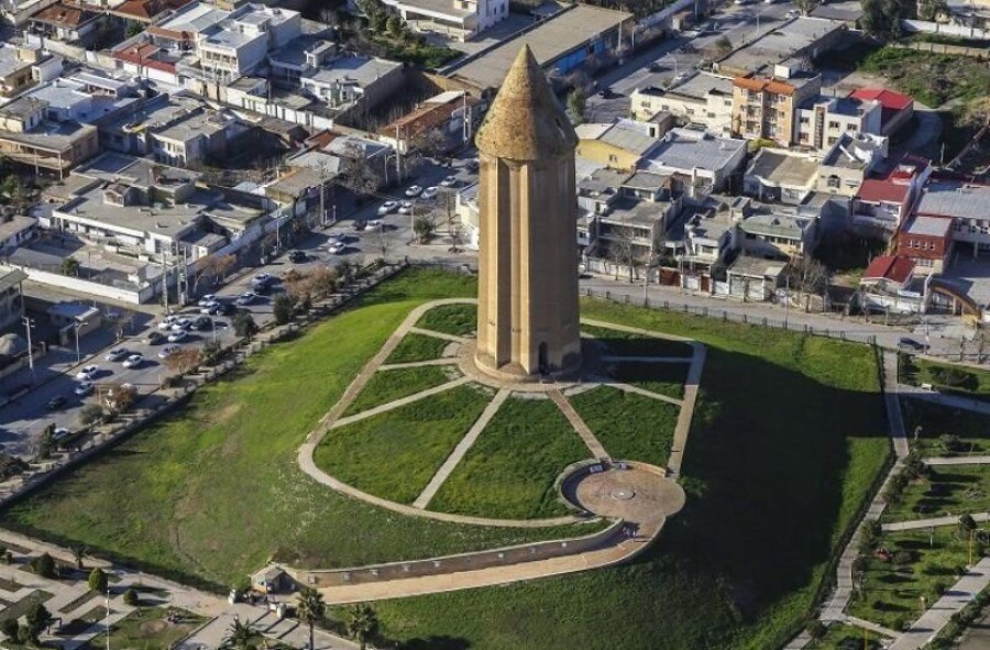 Gonbad-e Qabus tower, UNESCO World Heritage Sites in Iran